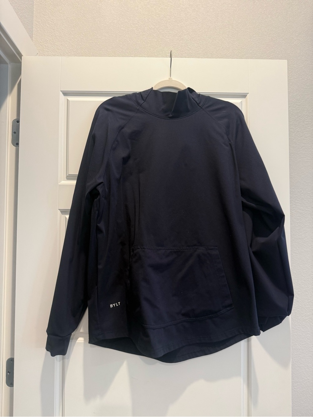 BYLT Basics Navy Crewneck Pullover